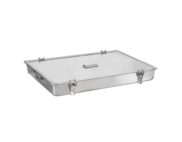 KAPP HS Gastro Roasting Pan With Clip In Cover 20x14x3" 30715358 (Pack of 2) - iFoodservice Online