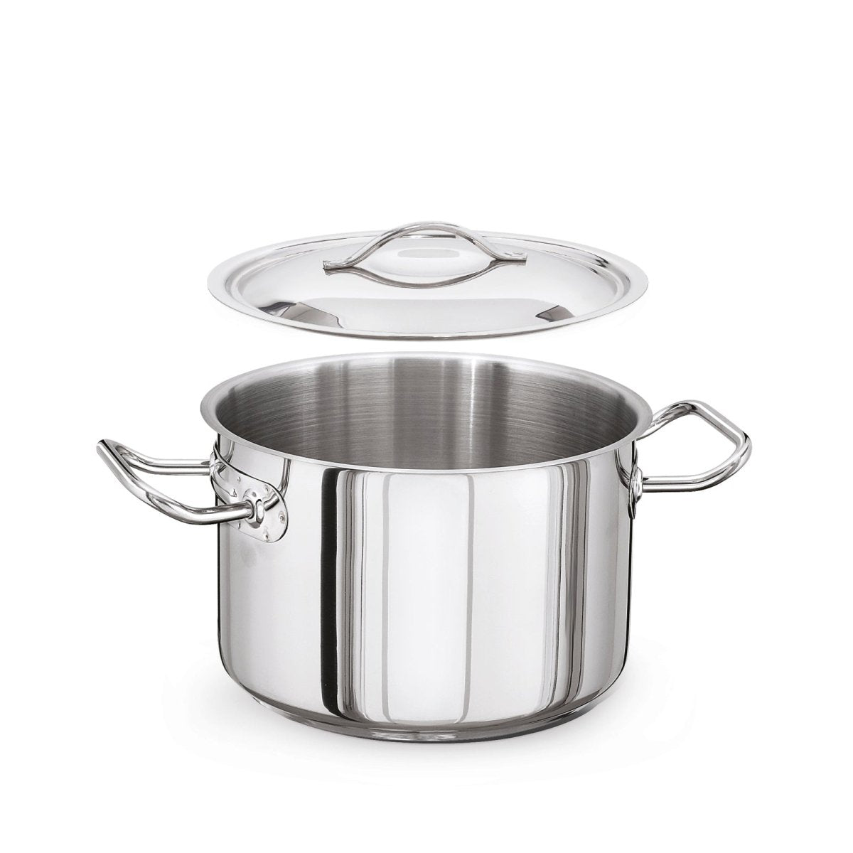 KAPP HS Gastro Standard Weight Stock Pot (With Lid) 23x14" 30146035 - iFoodservice Online