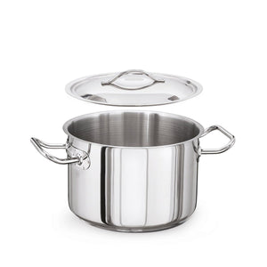 KAPP HS Gastro Standard Weight Stock Pot (With Lid) 23x14" 30146035 - iFoodservice Online