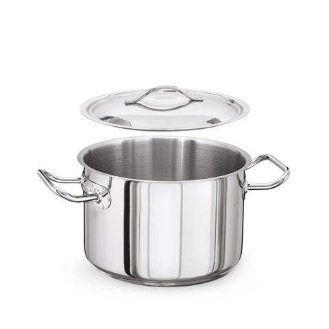 KAPP HS Gastro Standard Weight Stock Pot (With Lid) 23x14" 30146035 - iFoodservice Online