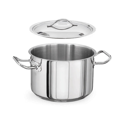 KAPP HS Gastro Standard Weight Stock Pot (With Lid) 8x6.5" (Pack of 4) 30142017 - iFoodservice Online