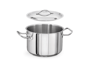 KAPP HS Gastro Standard Weight Stock Pot (With Lid) 9x8" (30142419) - iFoodservice Online