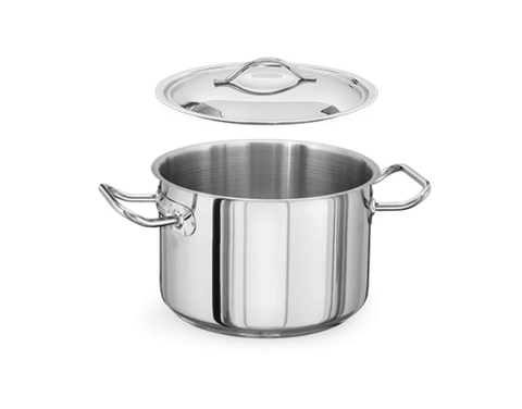 KAPP HS Gastro Standard Weight Stock Pot (With Lid) 9x8" (30142419) - iFoodservice Online