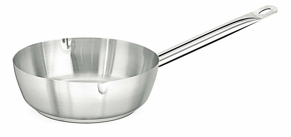 KAPP HS Gastro Tapered Sautepan With Double Spouts 8x3" (30352007) - iFoodservice Online