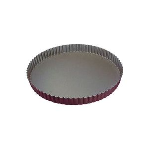 Louis Tellier Gobel Non - Stick Round Fluted Tart Mold Diam 8 5/8'' X 1'' H (226322) - iFoodservice Online