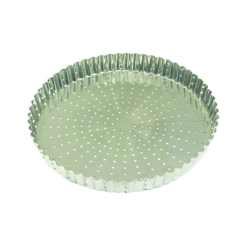 Louis Tellier Gobel Perforated Fluted Tart Mold Dia 10 1/4'' X 1''H (126335) - iFoodservice Online