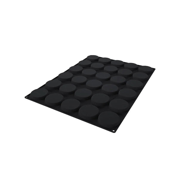 Louis Tellier Silikomart 60x40 - 30 Florentines ø 3.14'' H 0.47''(SQ082) - iFoodservice Online