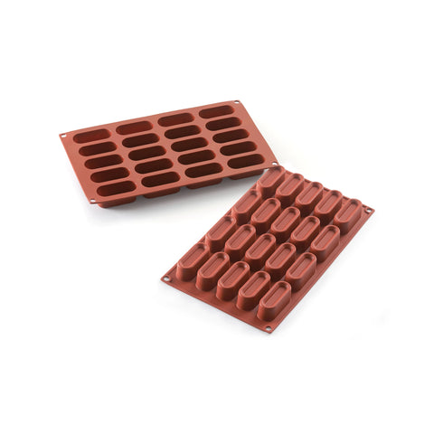 Louis Tellier Silikomart - Mini Dessert Oval Mold (SF179) - iFoodservice Online