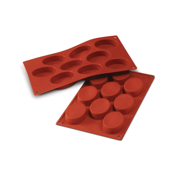 Louis Tellier Silikomart - Siliconflex Oval 2.75 X 1.96 (SF018) - iFoodservice Online