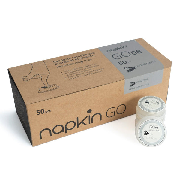 Napkin Go Hygienizing Disposable Wet Wipes Sanitizing - iFoodservice Online
