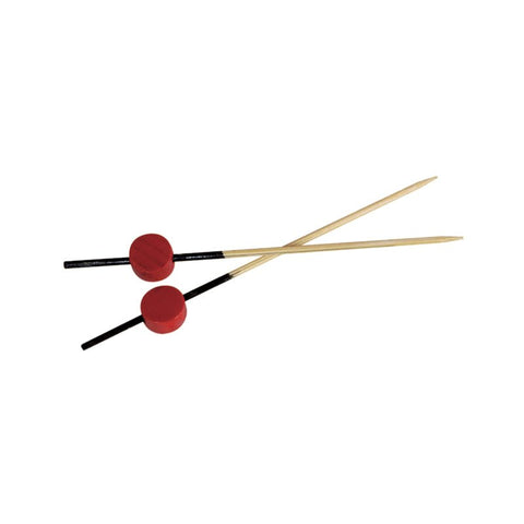 Packnwood ATAMI Bamboo picks Black end with Red bead L:3.1in - iFoodservice Online