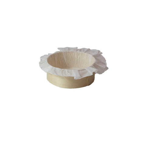 Packnwood BAKE - A - RING Baking Ring with Baking Paper Liner Integrated 16oz D:4.6in H:1.9in - iFoodservice Online