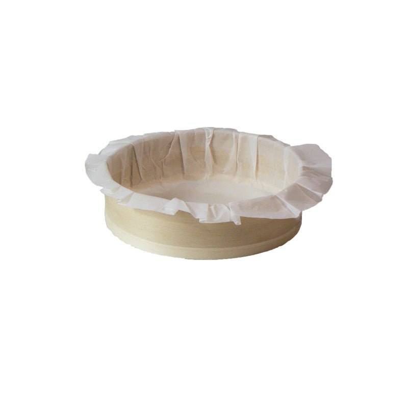 Packnwood BAKE - A - RING Baking Ring with Baking Paper Liner Integrated 20oz D:5.5in H:1.6in - iFoodservice Online