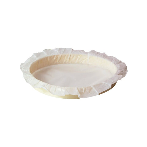 Packnwood BAKE - A - RING Baking Ring with Baking Paper Liner Integrated 44oz D:9.1in H:1.4in - iFoodservice Online