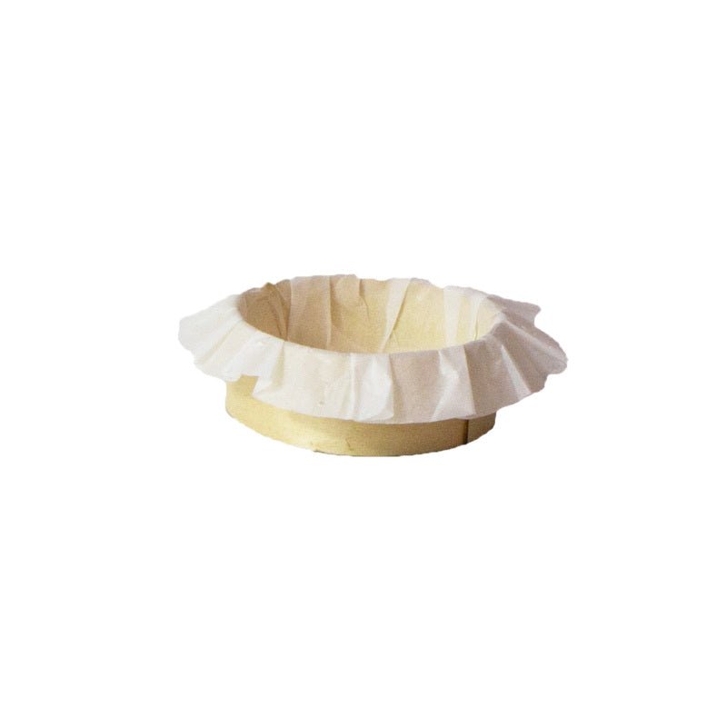 Packnwood BAKE - A - RING Baking Ring with Baking Paper Liner Integrated 5oz D:3.2in H:1.2in - iFoodservice Online