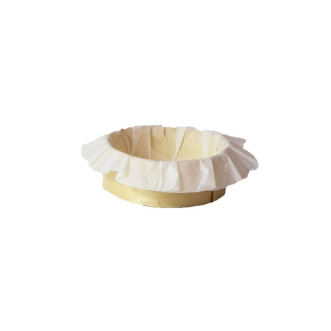 Packnwood BAKE - A - RING Baking Ring with Baking Paper Liner Integrated 5oz D:3.2in H:1.2in - iFoodservice Online