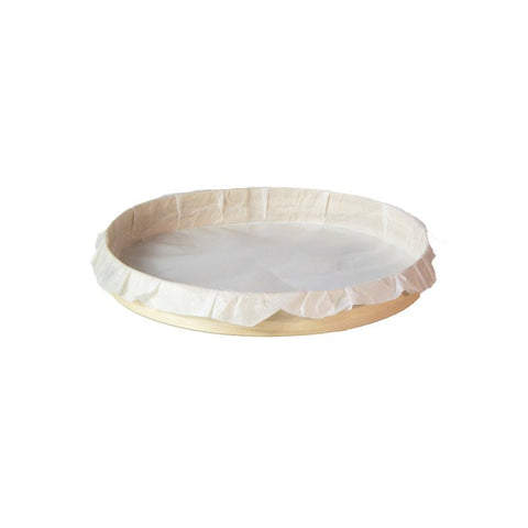 Packnwood BAKE - A - RING Baking Ring with Baking Paper Liner Integrated 66oz D:11in H:1.4in - iFoodservice Online
