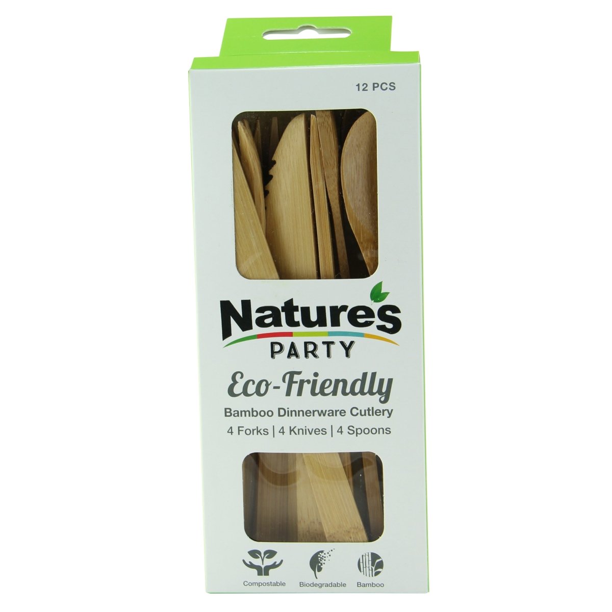 Packnwood BAMBI Bamboo Cutlery Kit L:6.25in W:2in - iFoodservice Online