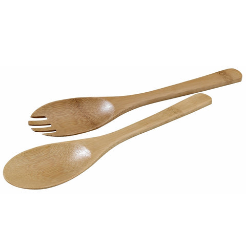 Packnwood Bamboo 2 Piece Serving Set L:10in - iFoodservice Online