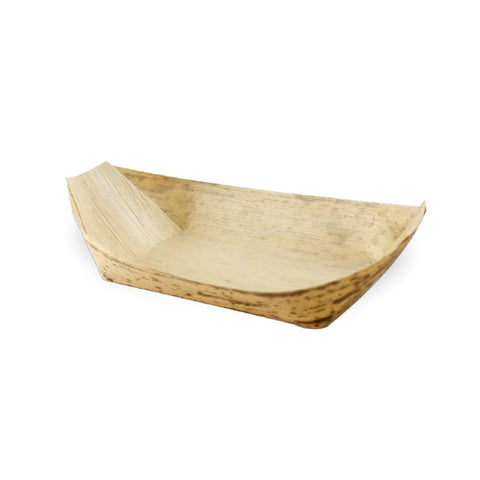 Packnwood Bamboo Leaf Boat 5oz L:7.2in W:3.5in H:01.6in - iFoodservice Online