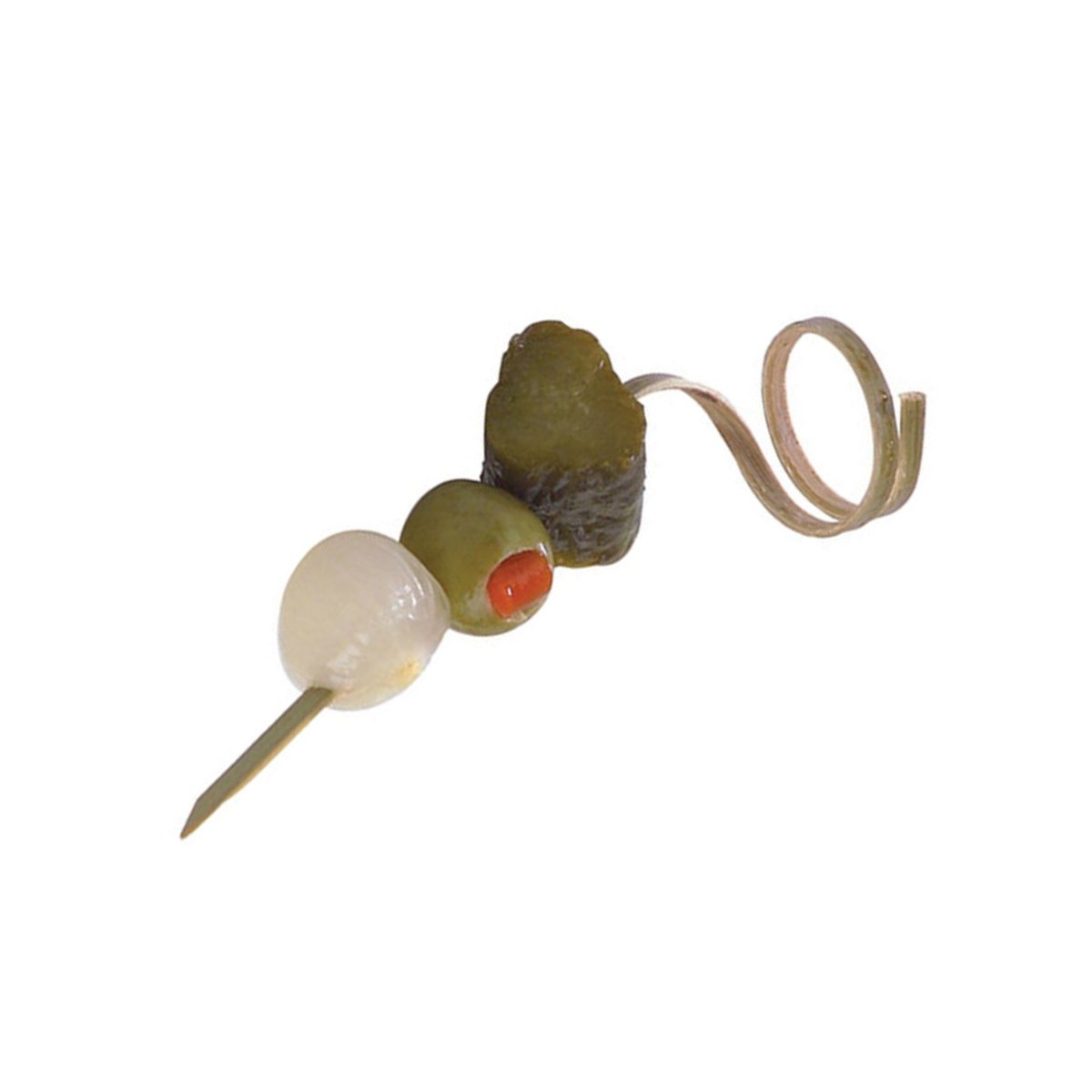 Packnwood Bamboo Top Twisted Skewers L:3.5in - iFoodservice Online