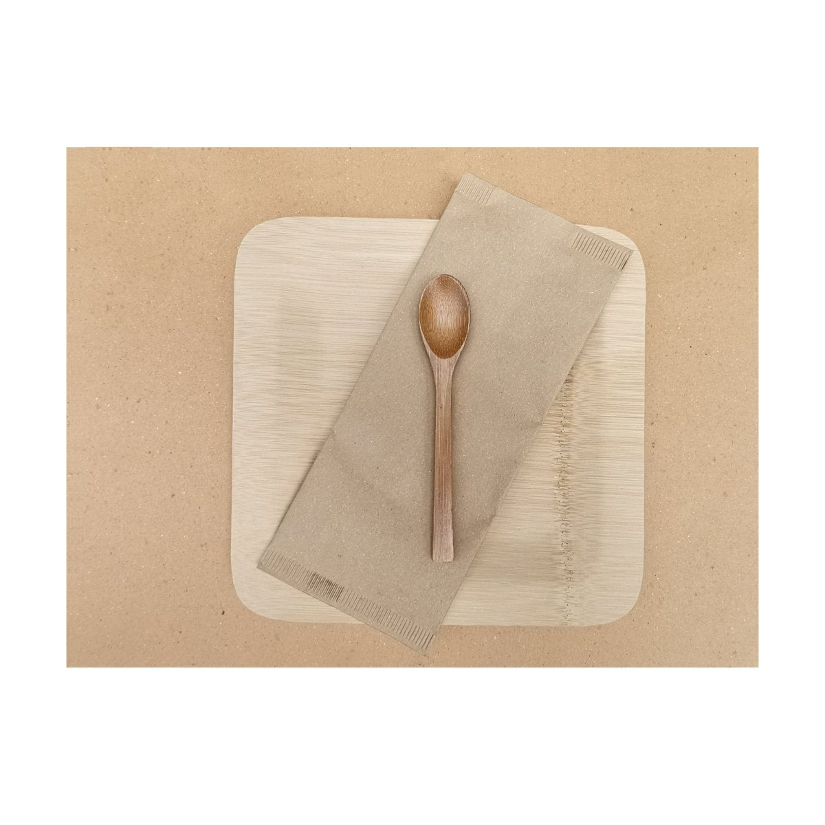 Packnwood Beige paper place mat L:15.8in W:11.8in - iFoodservice Online
