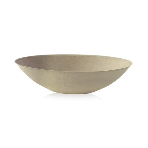 Packnwood Bio n Chic Brown Oval Sugarcane Bowl (No added PFAs) 51oz L:10.6in W:6.2in - iFoodservice Online