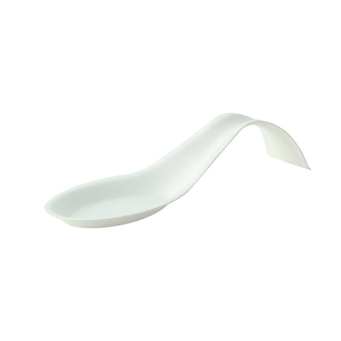 Packnwood Bio n Chic Little spoon White Sugarcane Dish 0.3oz L:4.9inin W:1.1in - iFoodservice Online
