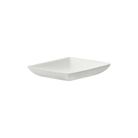 Packnwood Bio n Chic Mini White Sugarcane Plate (No added PFAs) L:2.5in W:2.5in H:0.45in - iFoodservice Online