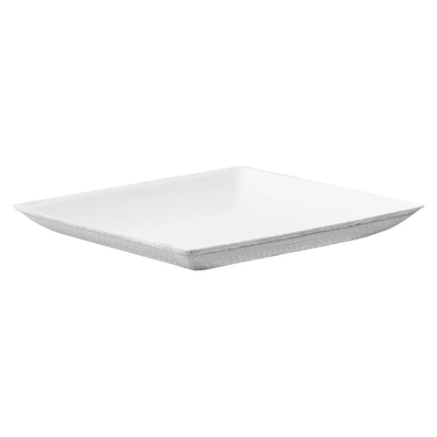 Packnwood Bio n Chic White Sugarcane Plate (No added PFAs) L:4.3in W:4.3in H:0.48in - iFoodservice Online