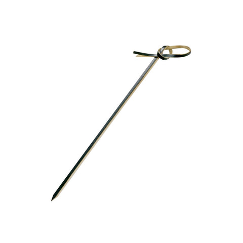 Packnwood Black Looped Bamboo Skewer L:3.9in - iFoodservice Online