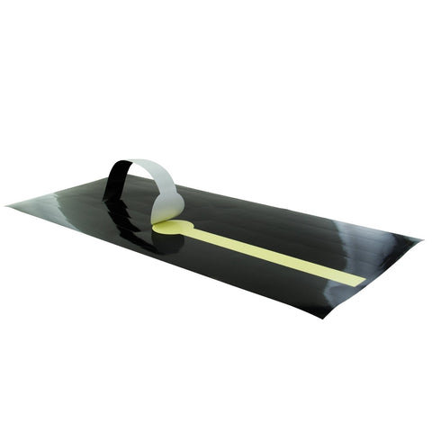 Packnwood Black Self - Adhering Paper Wrapper L:15.75in - iFoodservice Online