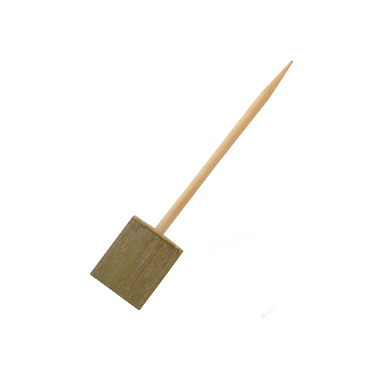 Packnwood BOOT Single Prong Bamboo Skewer with Block End L:3.9in - iFoodservice Online