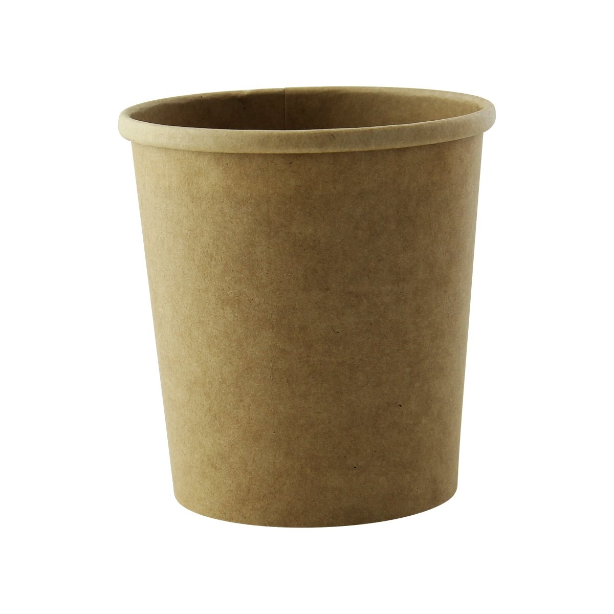 Packnwood Brown Kraft Soup Cup (Lid optional) 16oz D:3.8in H:4in - iFoodservice Online