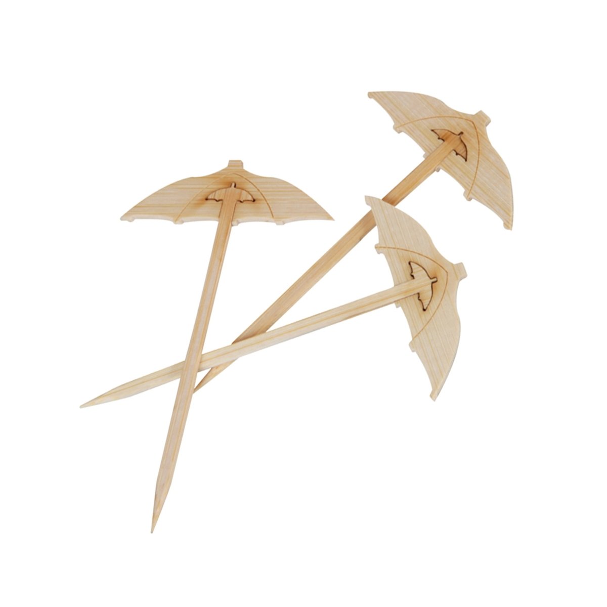Packnwood CHIBA Bamboo Umbrella Pick L:3.5in - iFoodservice Online