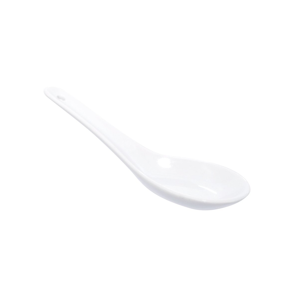 Packnwood CHIN Mini Porcelain Spoon 0.2oz L:5in W:1.6in H:0.5in - iFoodservice Online
