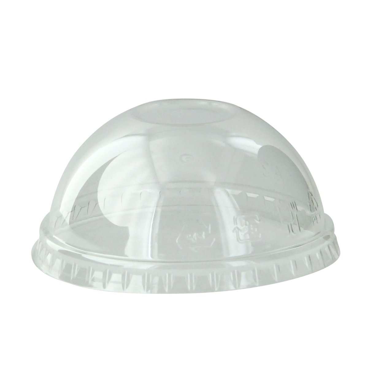 Packnwood Clear PET Dome Lid for 210POC81N & 210POB80 & 210POC121N & 210POB121 D:2.91in H:1.37in - iFoodservice Online
