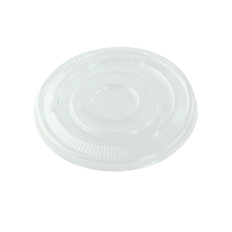 Packnwood Clear PET Flat Lid for 210POC181N & 210POB181 & 210POC320N & 210GPU12 D:3.54 H:0.3in - iFoodservice Online
