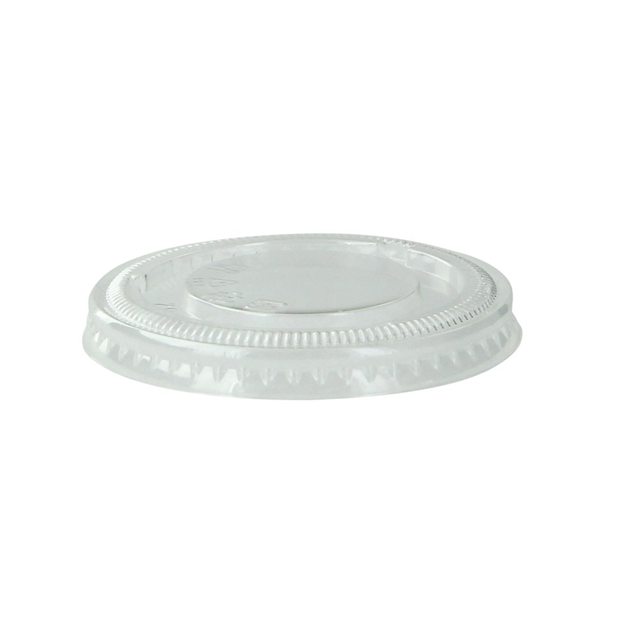 Packnwood Clear PET Flat Lid for 210POC60N & 210POB61 & 210GPU7(BR) D:2.44in H:0.31in - iFoodservice Online
