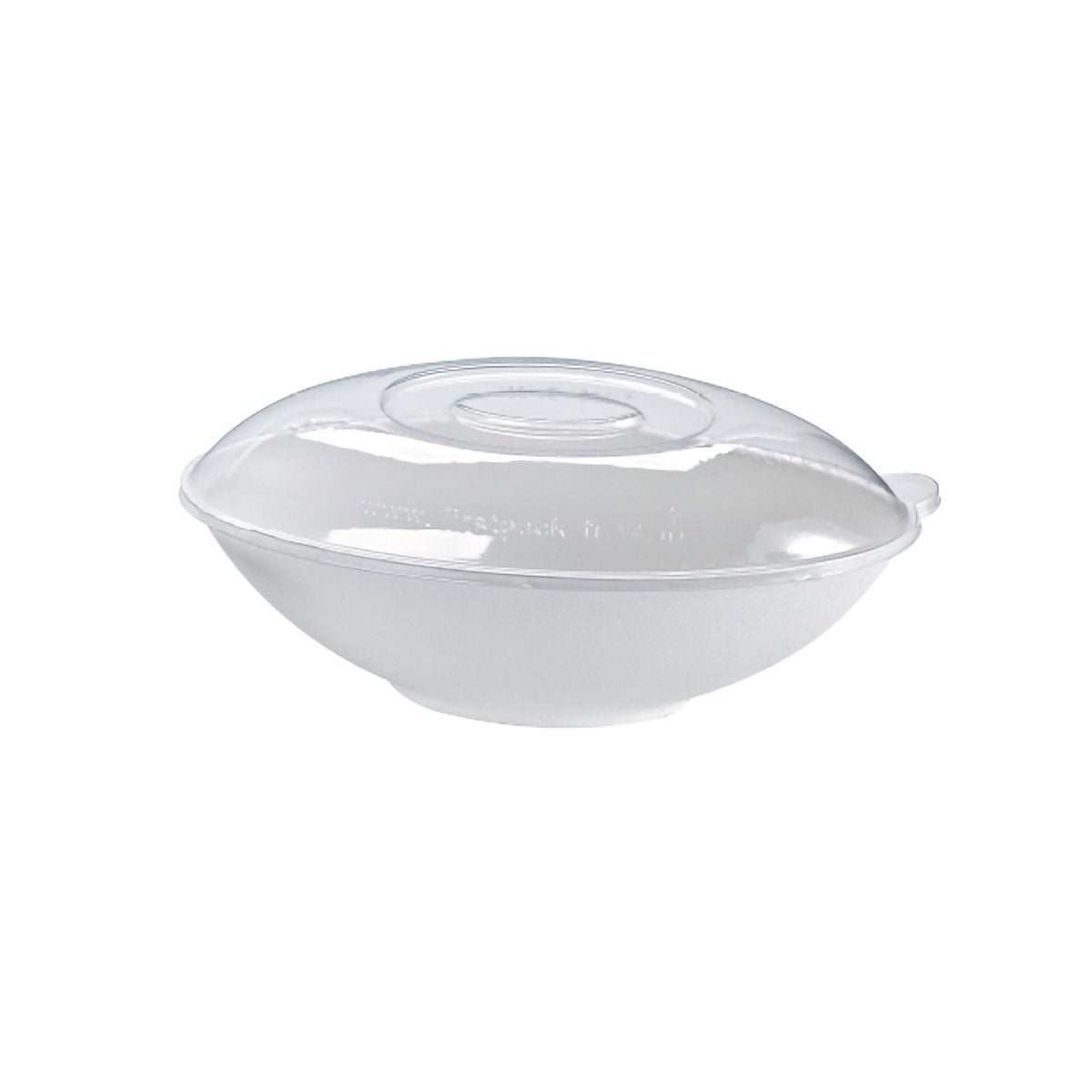 Packnwood Clear PET Lid for 210BCHIC1000 & 210BCHIC1000BR L:9.44in W:5.9in H:1.69in - iFoodservice Online