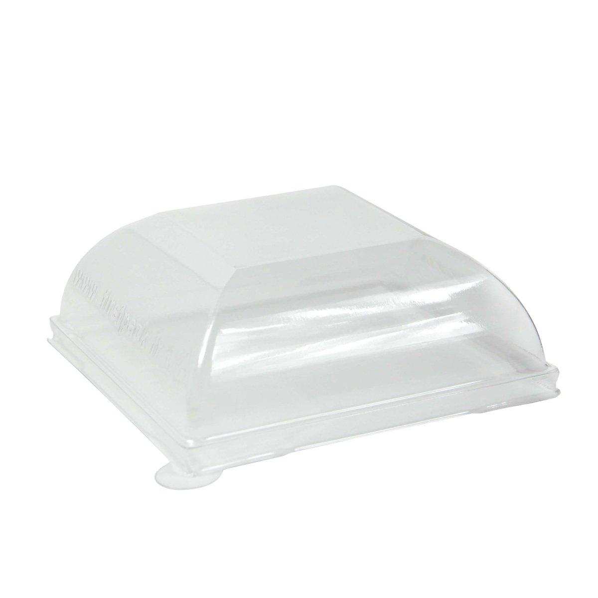 Packnwood Clear PET Lid for 210BCHIC99 L:3.58in W:3.58in H:1.41in - iFoodservice Online