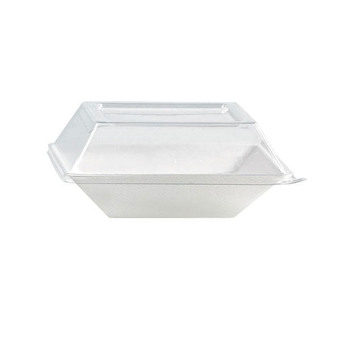 Packnwood Clear PET Lid for 210ECOD1414 L:5.19in W:5.19in H:1.22in - iFoodservice Online