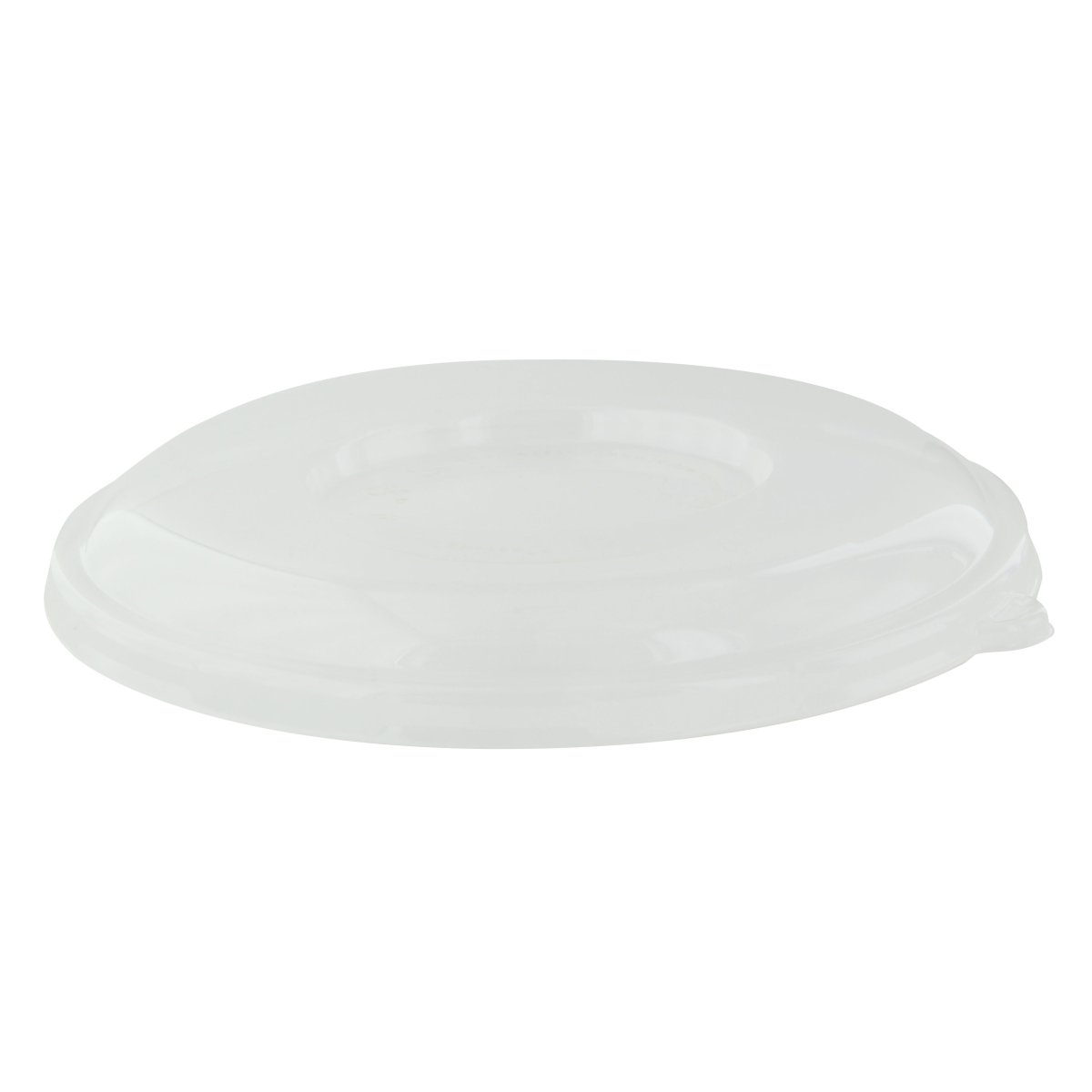 Packnwood Clear PLA round lid for 210APUPK24BR & 210APUPK32BR & 210APUPK40BR D:7.7in - iFoodservice Online