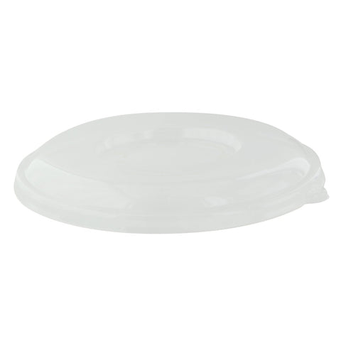 Packnwood Clear PLA round lid for 210APUPK24BR & 210APUPK32BR & 210APUPK40BR D:7.7in - iFoodservice Online
