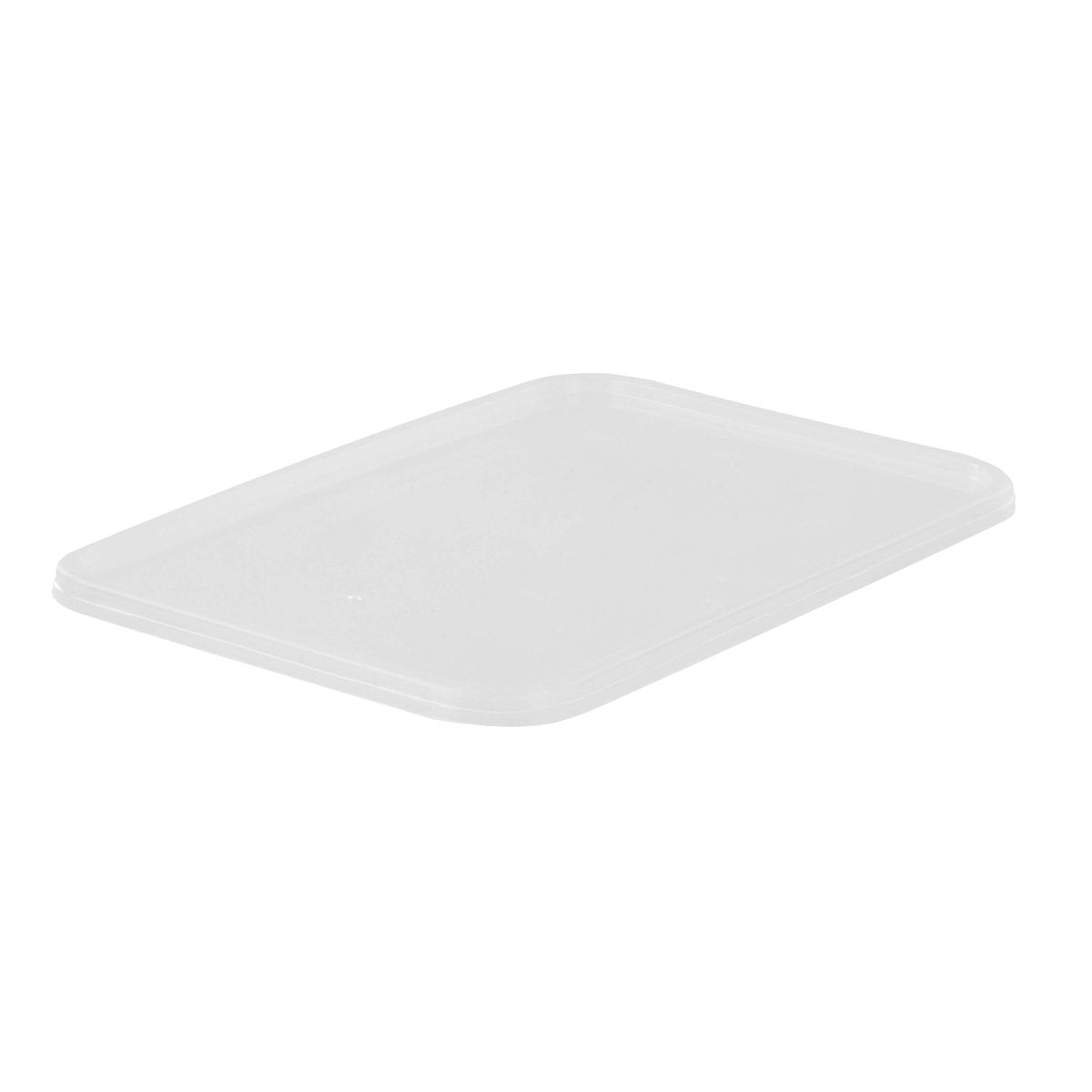 Packnwood Clear PP Lid for 210APUREC500 & 210APUREC750 L:6.81in W:4.72in H:0.18in - iFoodservice Online
