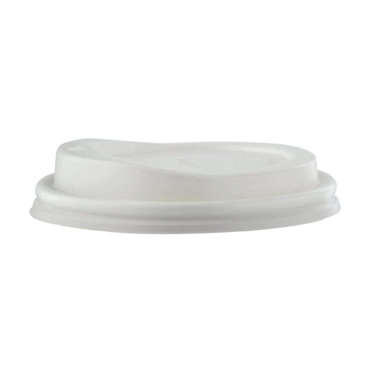 Packnwood Compostable coffee lid for 10 oz, 12 oz, 16 oz, 20 oz D:3.54in - iFoodservice Online