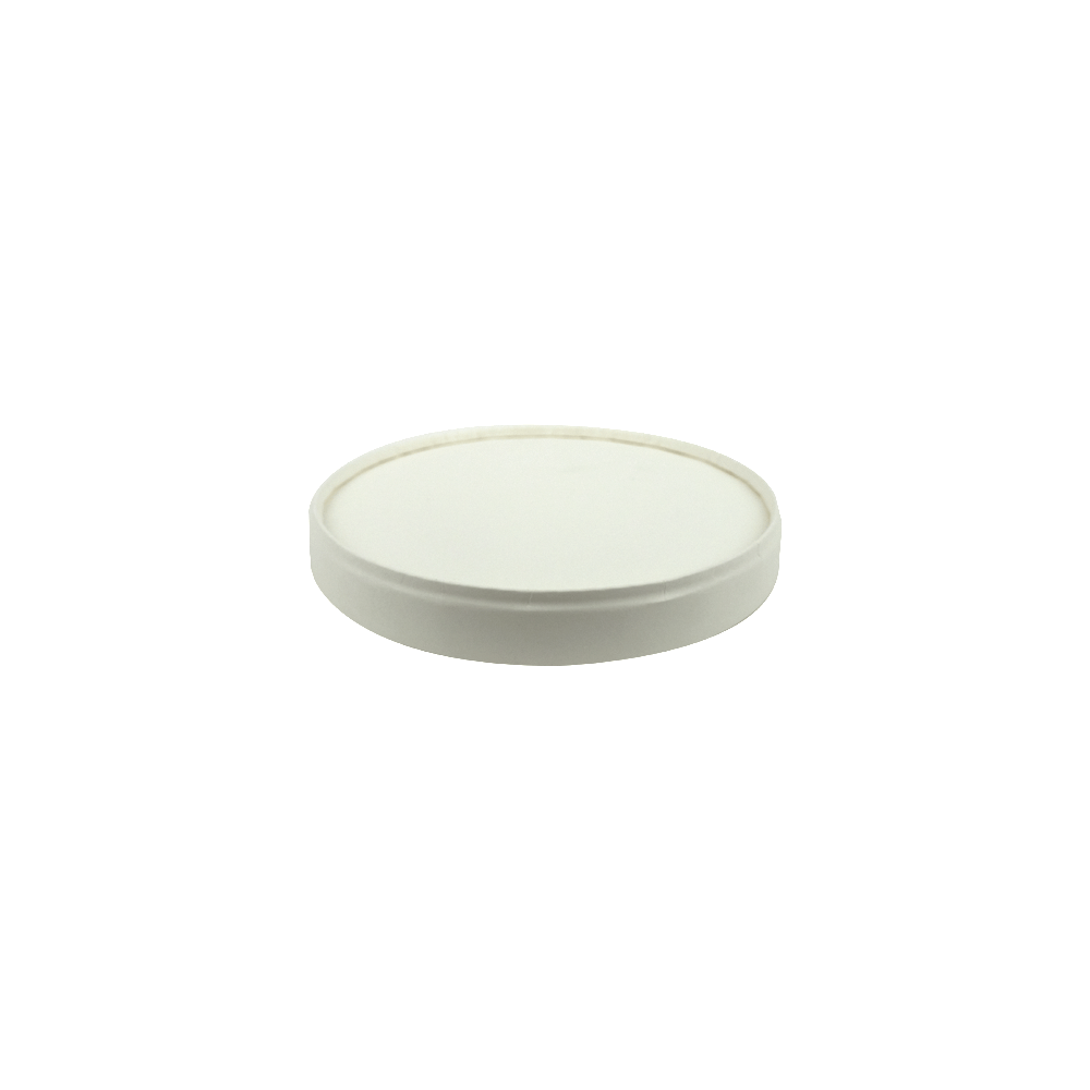 Packnwood Compostable Paper Lid For 8 oz Cup D:3.5in - iFoodservice Online