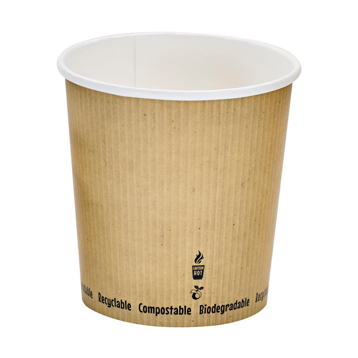 Packnwood Compostable Soup Cup 24oz D:4.5in H:4.4in - iFoodservice Online