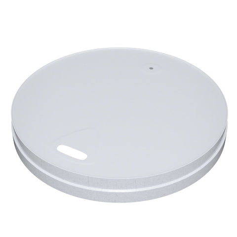 Packnwood Compostable White Paper Coffee Lid for 10oz / 12oz / 16oz / 20oz D:3.54in - iFoodservice Online
