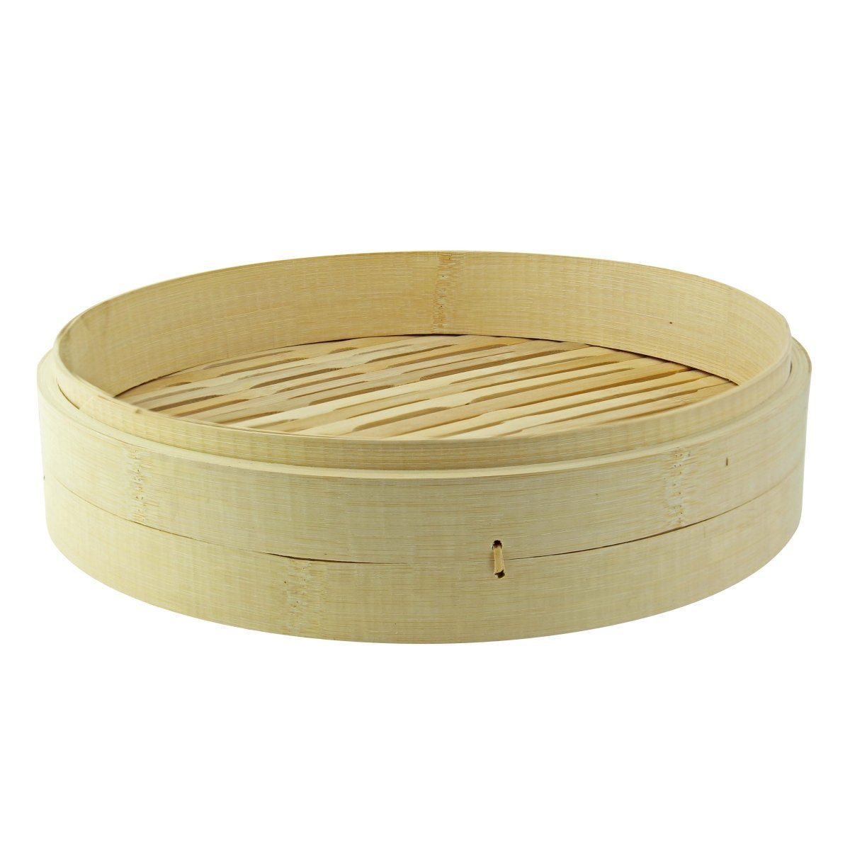 Packnwood Dim Sum Giant Bamboo Steamer 55oz D:11.8in H:2.6in - iFoodservice Online